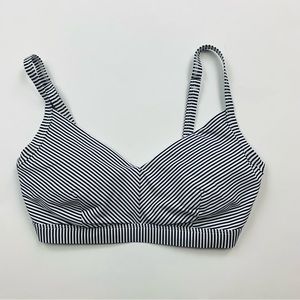 Sea Level Swim Australia Striped Bikini Top Sz 4